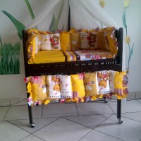 Box Bayi Coklat Tua