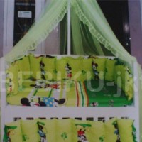 box bayi kayu green mickey