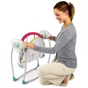 Bright Starts Baby Swing Portable