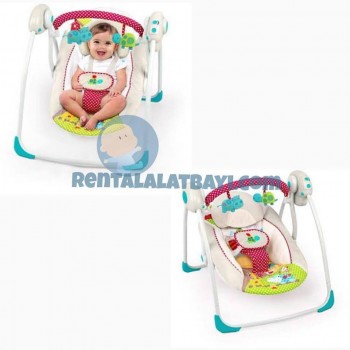 Bright Starts Polkadot Baby Swing